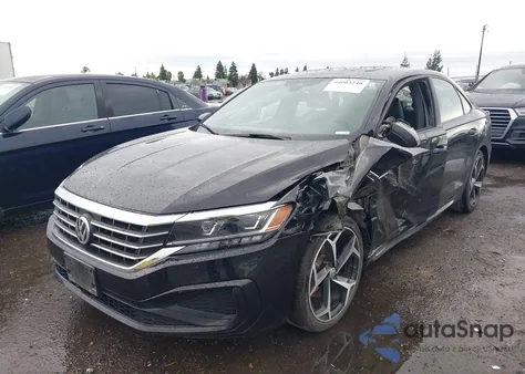 2021 Volkswagen Passat 2.0T R-Line из США, поврежденный, VIN 1VWMA7A39MC016778